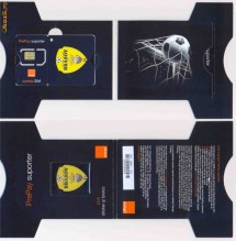 Cartela SIM Orange PrePay BRASOV de colectie foto
