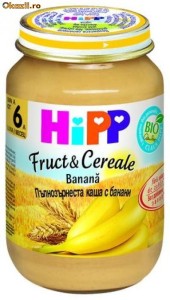 HiPP Fruct & Cereale - Banana - 190gr foto