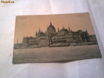 Carte Postala - Budapest ~ Orszaghaz ~   Circulata 17 apr.1910 foto