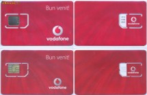 Cartele SIM Vodafone (cipuri diferite) de colectie - 2 foto