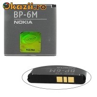 Acumulator Nokia BP-6M Li-Pol Original , 6233, 6234 6288, N73