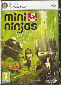 JOC PC MINI NINJAS SIGILAT ORIGINAL PROMOTIE (Transport gratuit la plata in avans) foto