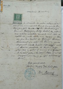 Marturie de vestiri , Bucovina , 1893 foto