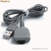 Cablu de date USB ORIGINAL Sony Cyber-Shot DSC-W50 W55 W70 W80 W90 DSC-W80 DSC-W90 DSC-W100 N1 DSC-W50 N2 DSC-W70 DSC-P100 DSC-T70 DSC-H7 foto
