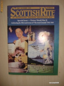 SCOTTISH RITE - OCTOBER 1995 THE JOURNAL OF FREEMASONRY SOUTHERN JURISDICTION USA foto
