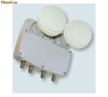LNB LNC Smart Monoblock Quad LNB SMB 55 0,1dB pt. ASTRA si HOTBIRD