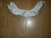 BIKINI ALBI DIN MATASE SI CU PERLE!!! foto