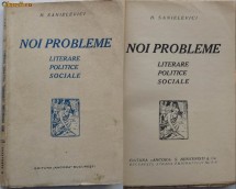 H. Sanielevici , Noi probleme literare , politice , sociale , eseuri , interbelica foto