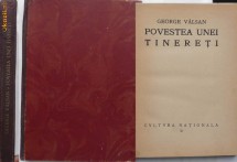 George Valsan , Povestea unei tinereti , 1925 , cu autograf foto