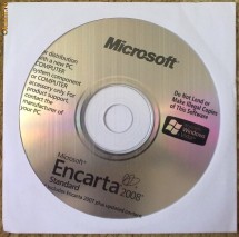 Vand/schimb CD original Microsoft ENCARTA