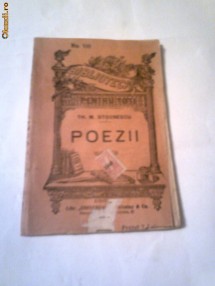 TH.M.STOENESCU - POEZII     Ed.veche