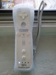 Wii remote motion plus, telecomanda wii cu motionplus