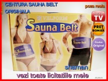 SAUNA BELT VELFORM CENTURA PENTRU SLABIT.ORIGINAL VAZUT LA TV.UN CADOU DEOSEBIT.SUPERPROMOTIE,PROFITA ACUM ! LIVRARE GRATUITA.BUCURESTI MILITARI