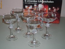 SET 6 PAHARE LICHIOR ~ cristal turnat ~ THOMAS, Germania foto