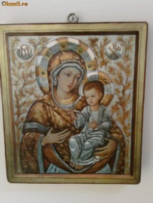 ICOANA - litografie pe suport lemn foto