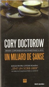 UN MILIARD DE SANSE - Cory Doctorow - SF foto