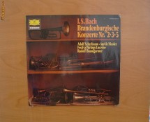 Disc Vinil LP:  Johann Sebastian Bach -  Concertele Brandenburgice Nr. 2, 3, 5 foto