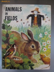 ANIMALS IN FIELDS(ANIMALE IN DOMENII)-LIMBA ENGLEZA FORMAT A4