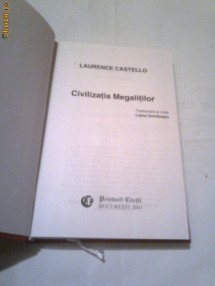 Laurence Castello - Civilizatia Megalitilor foto