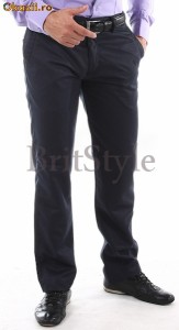 Pantaloni de barbati Casual 2, pantaloni cambrati, pantaloni pana, pantaloni slim fit foto