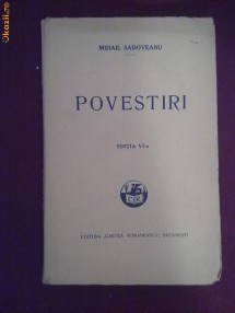 U25H  Mihail Sadoveanu - Povestiri