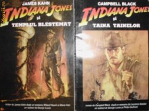 Indiana Jones si Templul Blestemat + Indiana Jones si Taina Tainelor - Campbell Black (2 volume) foto