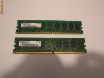VIND MEMORI DDR2 DE 1G IN STARE FOARTE BUNA DE FUNCTIONARE foto
