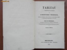 M. Michelet-Tableau chronologique de l'histoire moderne, 1834 foto