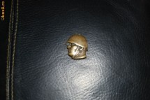 Memorabilia WWII medalie din bronz Benito Mussolini foto