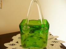 COS  MARE , NOU  CRISTAL MAT VERDE LUCRAT MANUAL foto