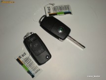 Carcasa cheie Briceag Skoda 3 butoane foto