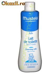 Lapte de toaleta Mustela recipient 750 ml foto