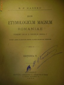 AUTOGRAF  B.P.HASDEU -1894 foto