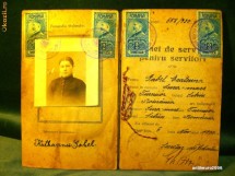 Carnet de servitori pentru servitori foto