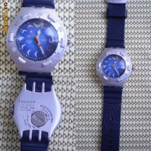 CEAS SWATCH SCUBA 200 ALUMINIUM SWISS MADE -WATER RESISTANT 200M-original elvetian foto