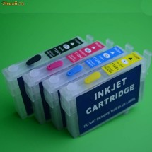 Cartuse resetabile reincarcabile pentru Epson la set SX 125,SX 130,  S22, SX 425, BX 305 F