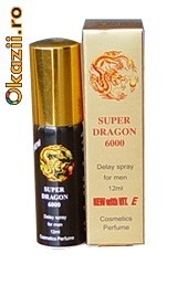 SUPER DRAGON 6000 spray pentru intarzierea ejacularii cu vitamina E
