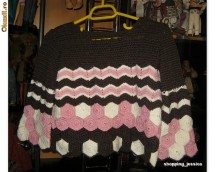 bluza ptr fetite 3-4 ani hand made - 3 lei foto