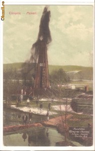 Vedere Societatea Campina-Moreni, sonda nr. 1, circulata 1906 foto