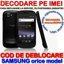 DECODARE SAMSUNG F480 TOCCO ONLINE, PE IMEI ( COD DEBLOCARE ) *** Trimit codul pe mail, Y, Skype etc. *** PRET PROMOTIONAL *** foto