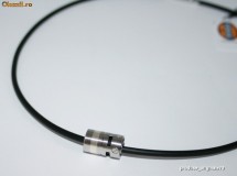 Colier + pandantiv barbatesc FOSSIL JF85098040 NOU CU ETICHETA, otel inoxidabil, CUTIE CADOU INCLUSA, pret magazin 46 euro
