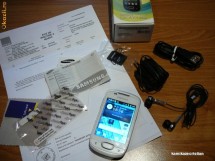 Vand Schimb Samsung Galaxy Mini 5570 Alb Impecabil Full Garantie