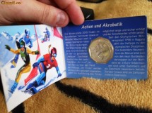 5 Euro ARGINT 800/1000!! (Winter Olympic Snowboarding) foto