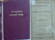Dimitrie Dan , Manastirea si comuna Putna , 1905 , prima editie foto