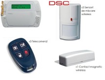 Kit sistem de alarma wireless DSC photo Kit sistem de alarma wireless DSC