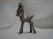 INEDIT OBIECT DECORATIV DIN ALPACA ARGINTATA