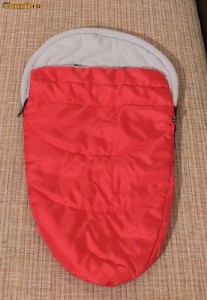 Sac pentru carucior matlasat , interior polar , SUPER OFERTA !!! foto