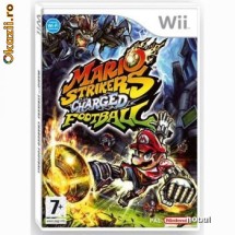 Wii Nintendo JOC MARIO STRIKERS CHARGED FOOTBALLL foto