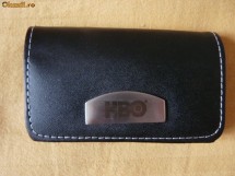 Suport carti de vizita/carti de credit branduit HBO - super okazie! foto