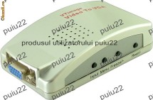 Convertor semnal video, AV-VGA-4391 foto